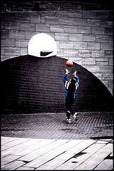 Entrenamiento de baloncesto para niños