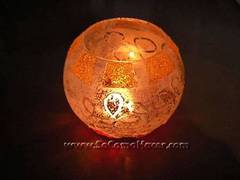 Centros de mesa decorativos con velas