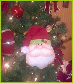 Muñecos country navideños