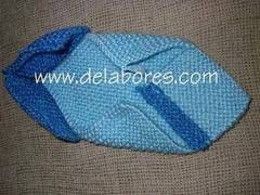 Pantuflas tejidas